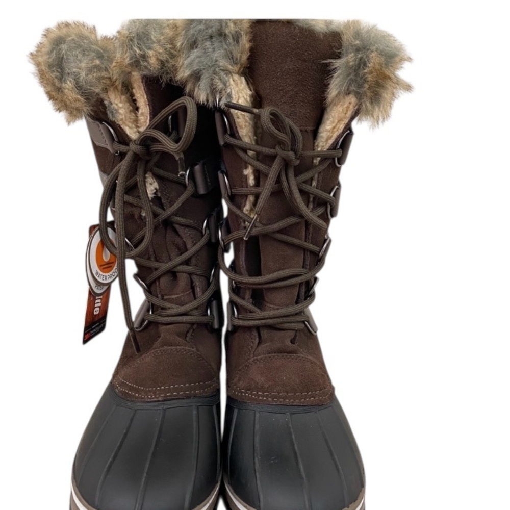 Northside black/Brown.Water proof Winter Boot.Sz 8